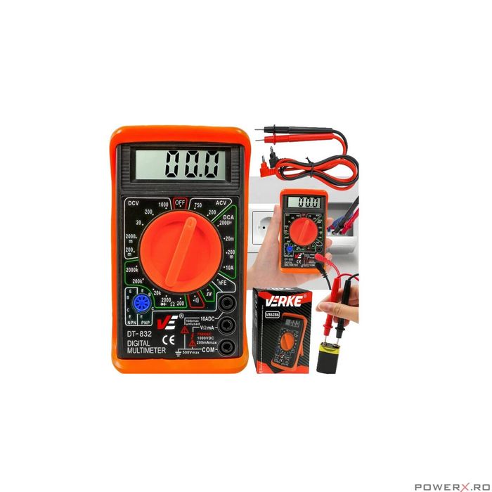 Multimetru universal, tester digital de tensiune, Verke