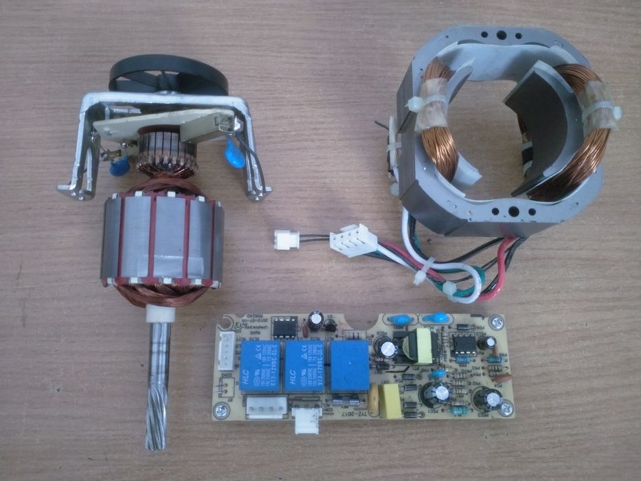 Щеточный узел, ротор, статор,двигатели для блендера