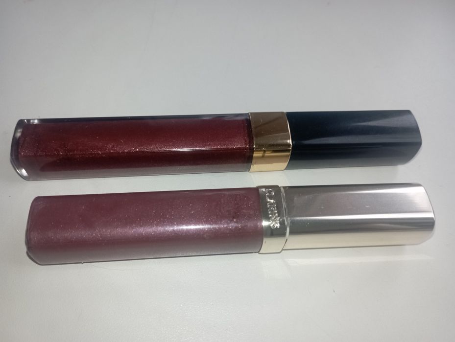 Блески для губ Chanel,и Clarins