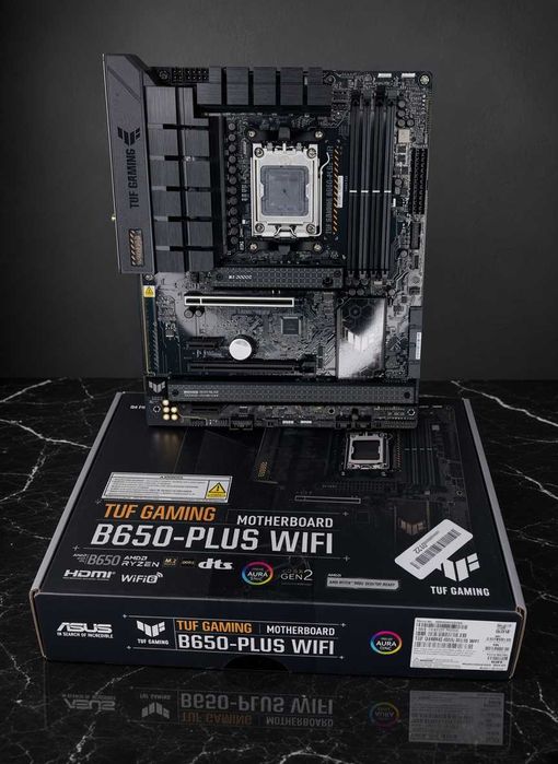 Ryzen 7 9850X3D, ASUS TUF Gaming B650 Plus WiFi