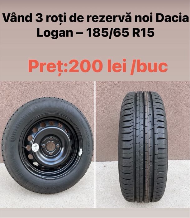 Vând anvelope vara/iarna diferite marimi