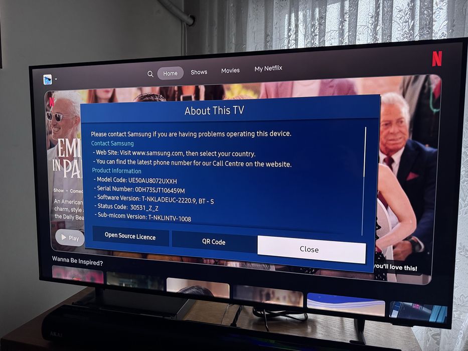 TV Samsung 127 cm led 4k utilizat in garantie