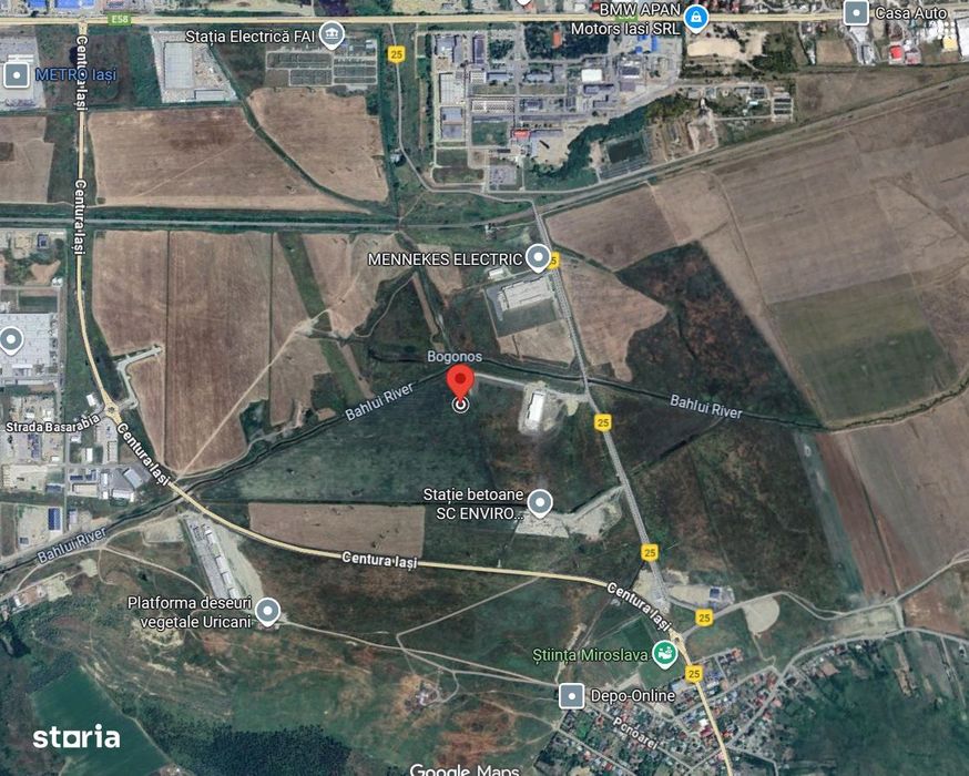 Teren Intravilan Parc Industrial Miroslava - Comision 0%