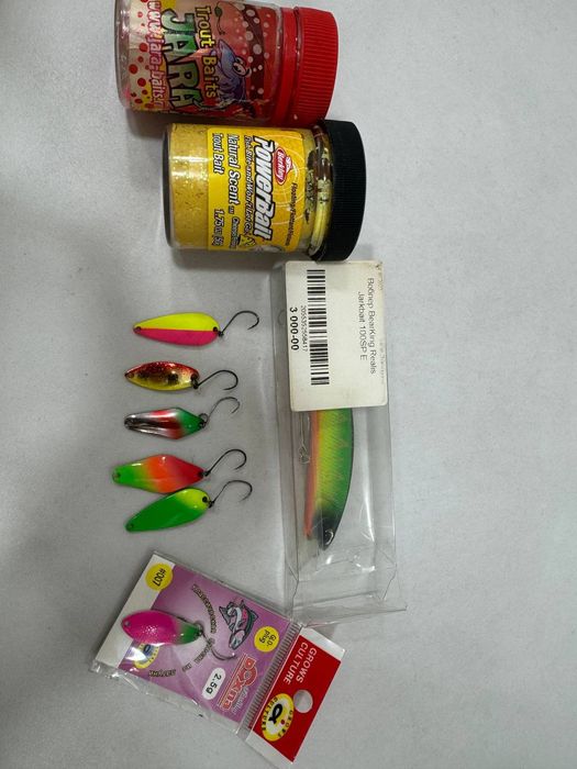 Приманки для ловли форели