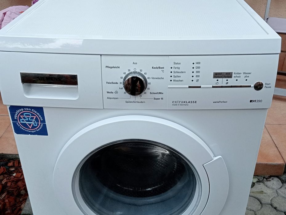 Siemens Bauknecht Masina de spalat Germana Premium 8 KG Clasa AAA 1400 rot