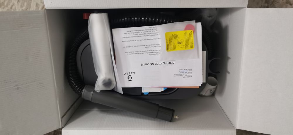 Aspirator profesional cu abur Ryer - injectie-extractie cu abur