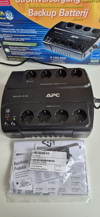 UPS APC Back-UPS ES 700 (700VA / 405W) NOU