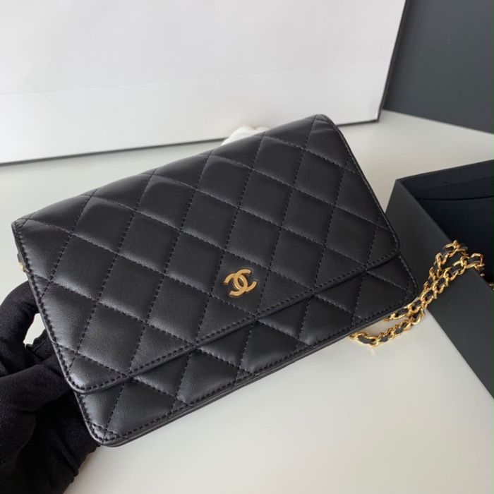 Geanta Chanel wallet on chain premium piele naturala pe comanda