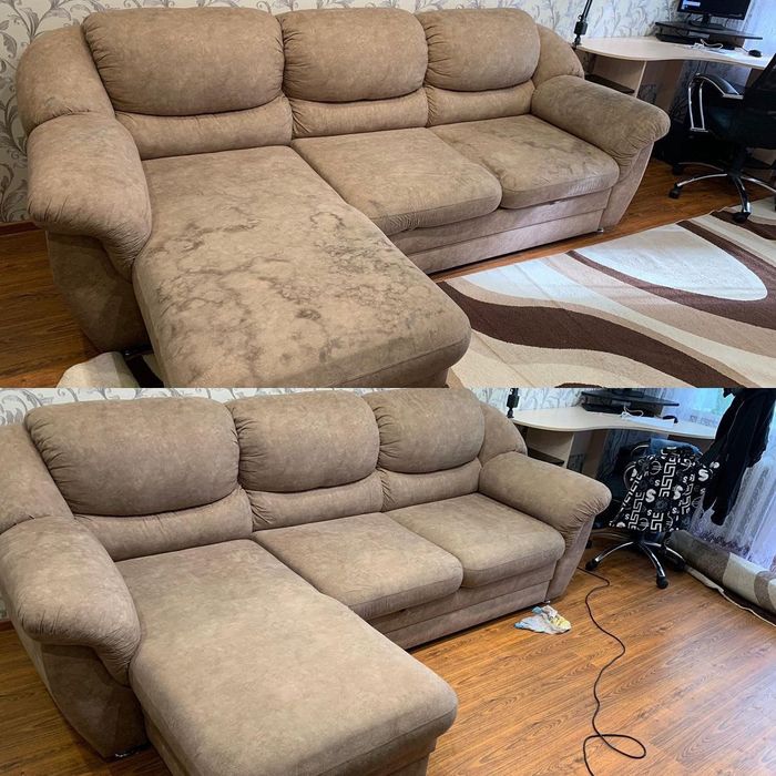 Химчистка дивана,