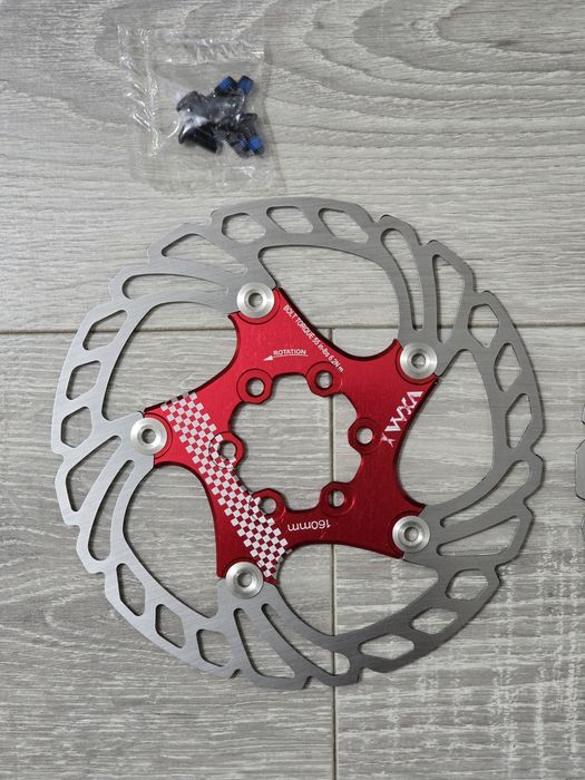 Set 2 Discuri frână flotante CNC 160 mm din oțel inoxidabil + șuruburi