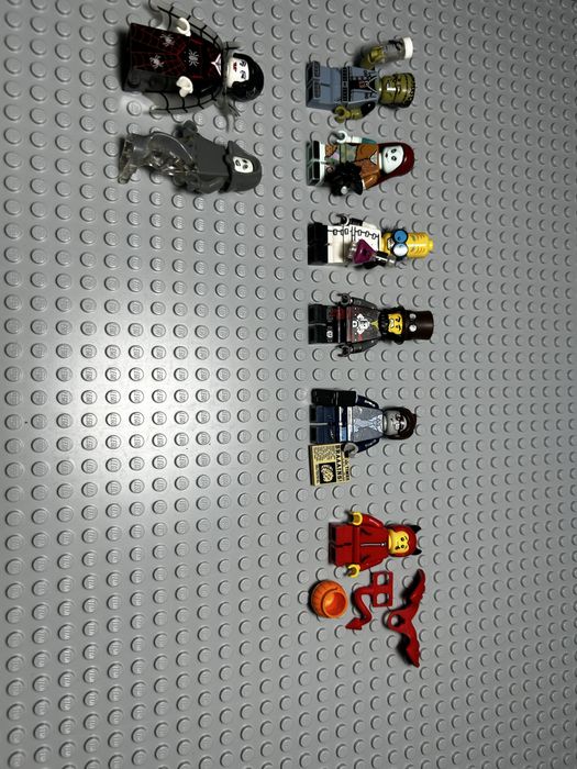 Lego minifigures по разным версиям