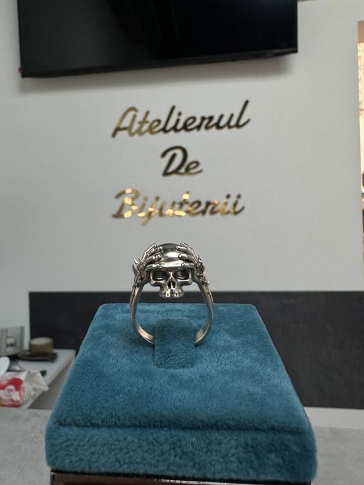 Inel Argint 925 Lucrat Manual