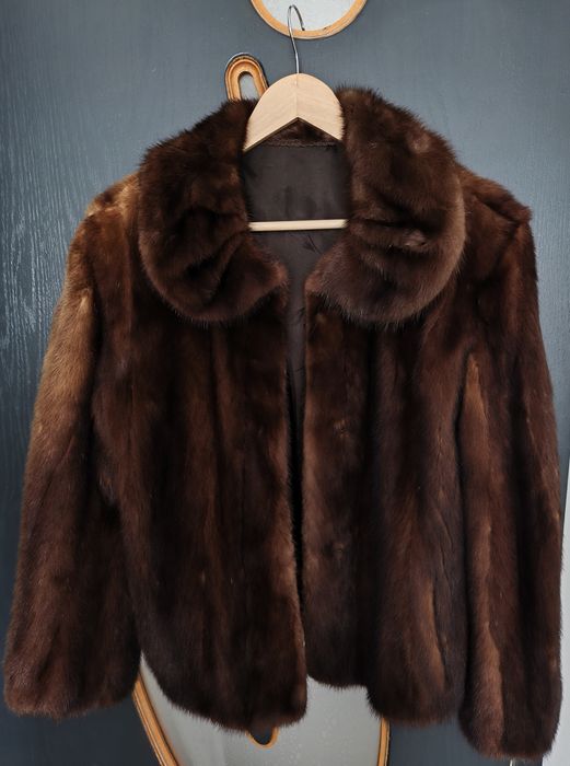 Haină din lana naturala de nurca