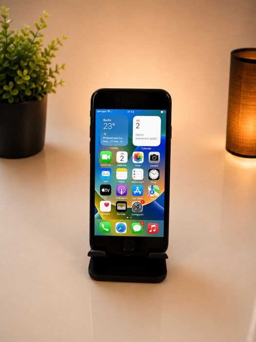 Apple iPhone SE , Negru, 64GB, 2020