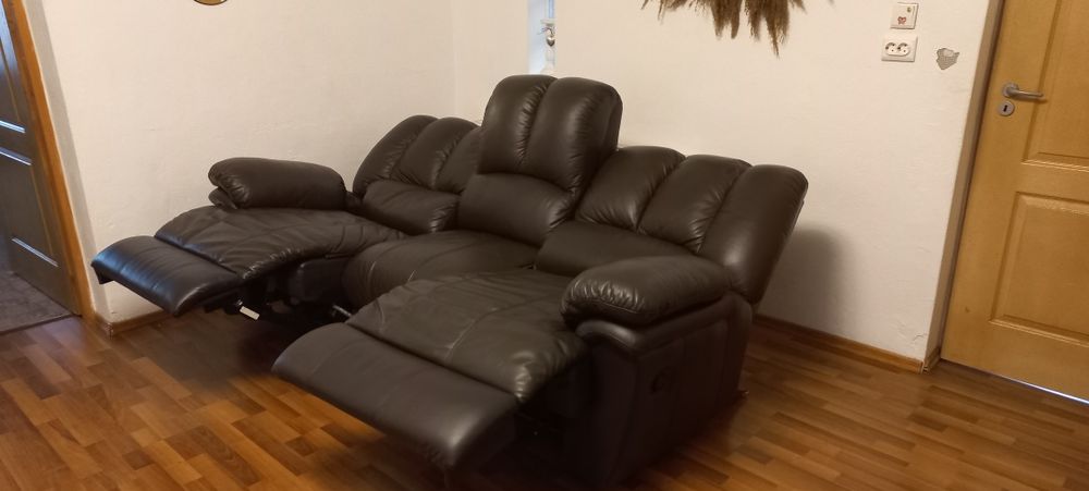 Vand canapea de piele cu riclainer