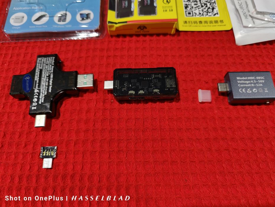 Професионален USB тестер информатор bluetooth свързаност с приложение