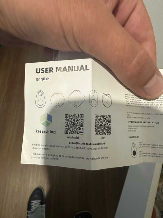Bluetooth трекер для ключей, сумки, кошелька