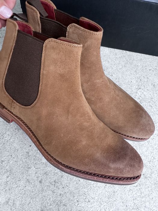 Велурени боти Gordon & Bros (Goodyear Welted)