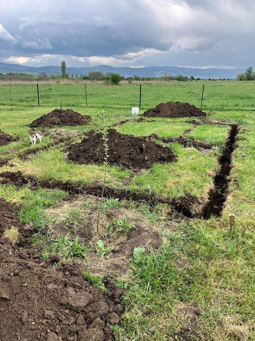 Услуги с мини багер