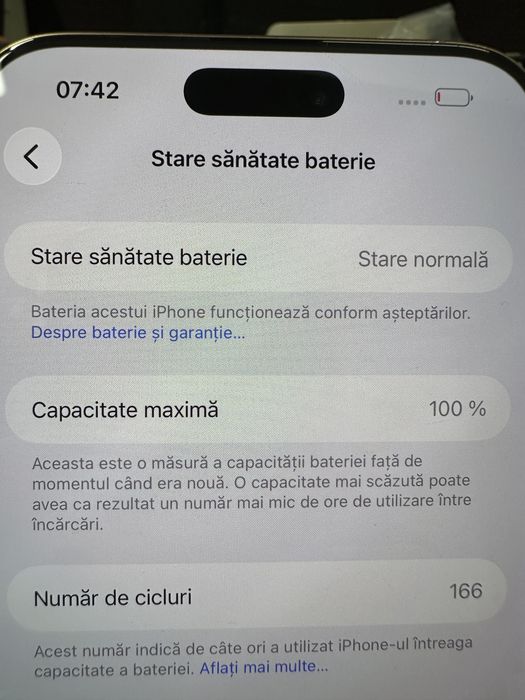 Iphone 16 pro max / 256 gb / 100% baterie / garantie
