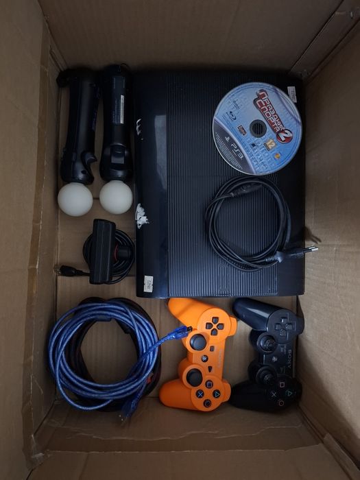 Playstation 3 Super Slim прошитая, есть обмен