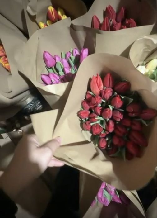 Цветы на 8 марта