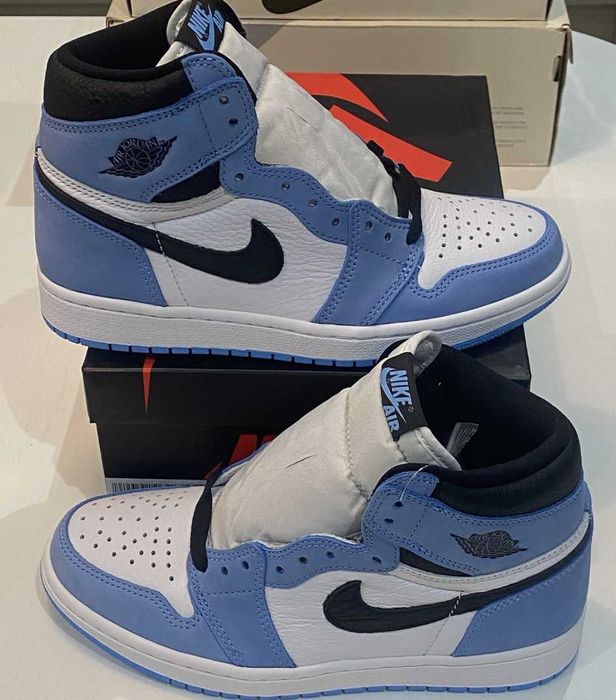 Jordan 1 AJ1 University Blue Premium - verificare colet