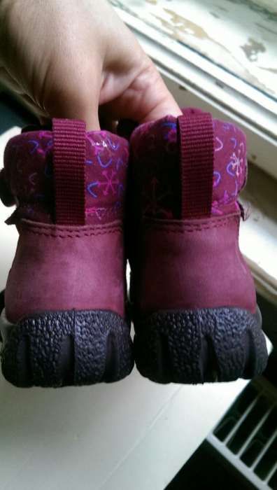 Cizme ghete Elefanten nr. 21, int. 14 cm, piele intoarsa si membranTex