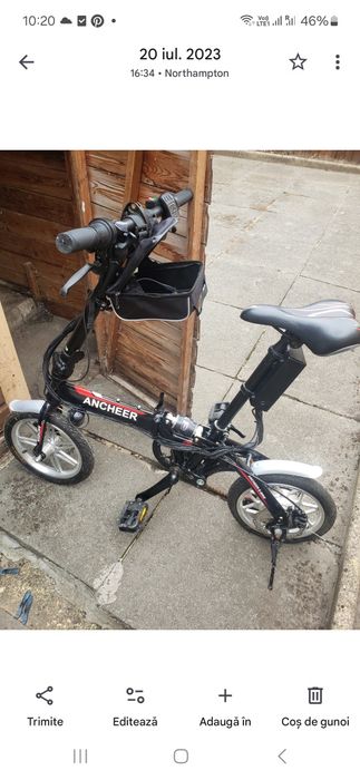 Bicicleta Ancheer electrica