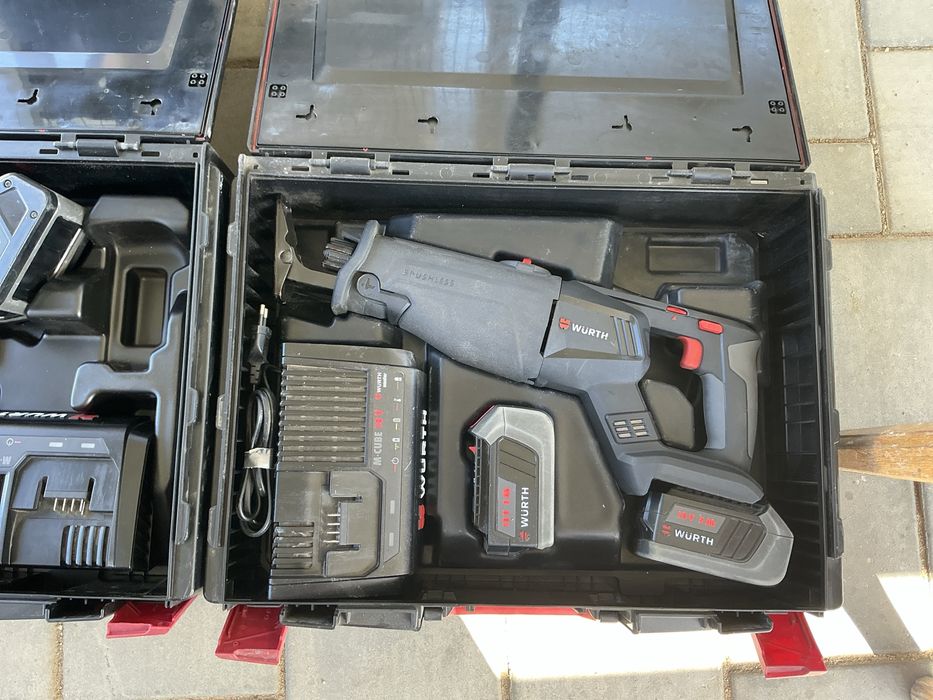Vind set complet 3buc wurth AFS,ABH,APS 18 Compact  2024 toate 5ah
