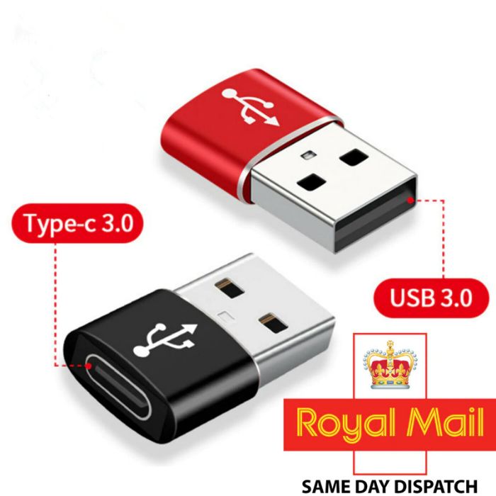 Переходник USB 3,1 Type C мама to USB A папа