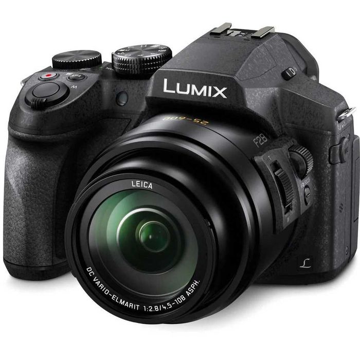 Aparat foto digital Panasonic Lumix DMC-FZ300, Senzor BSI MOS, 12.1MP, 4K, Negru,sigilat