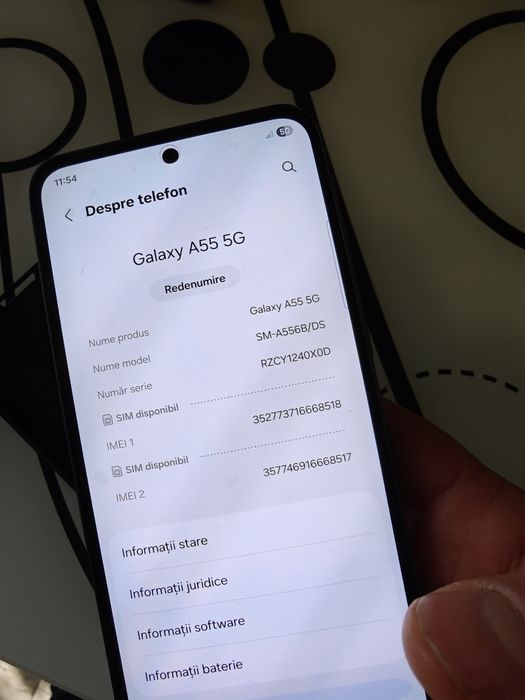 Samsung A55 5G liber retea
