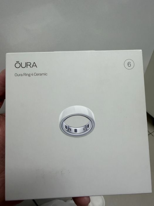 Oura Ring 4 Ceramic 6 размер