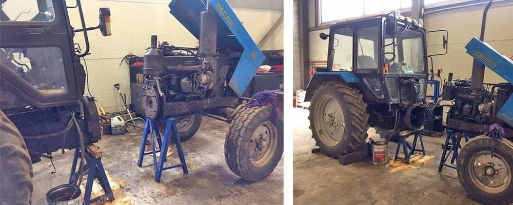 Ремонт тракторов МТЗ