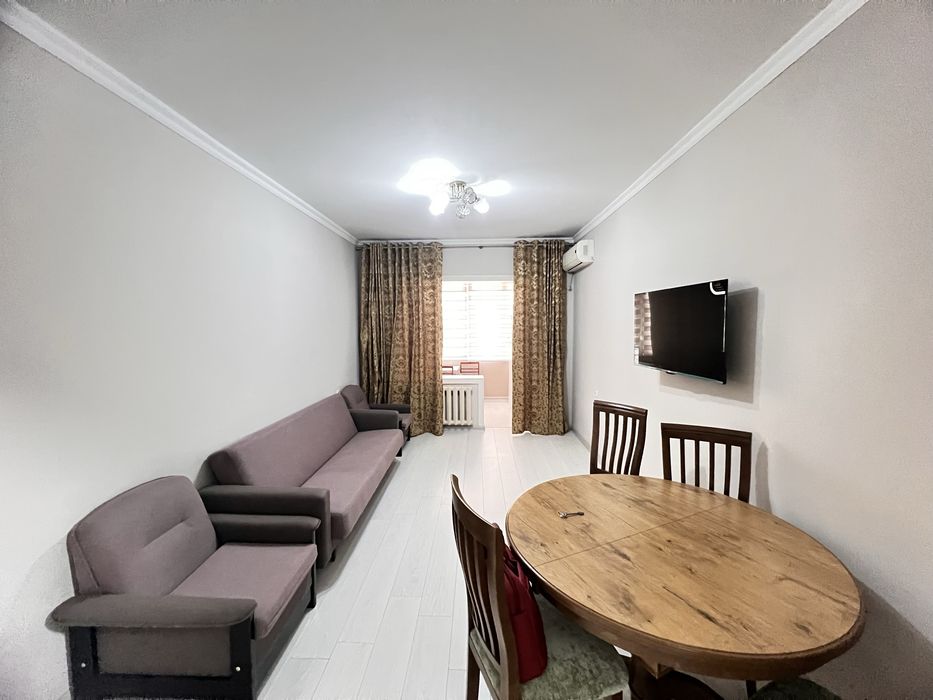 Аренда 3х в 4х комнатная квартира с обстановкой.Мухтар Ашрафи. Риэлтор