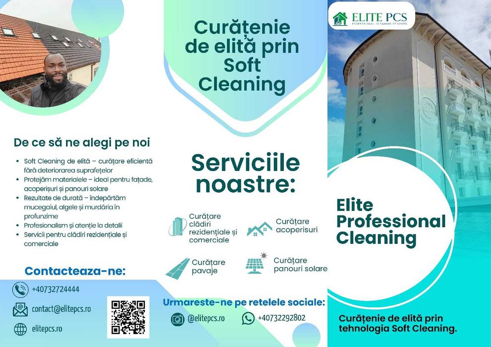 Elite Exterior building Professional Cleaning services.