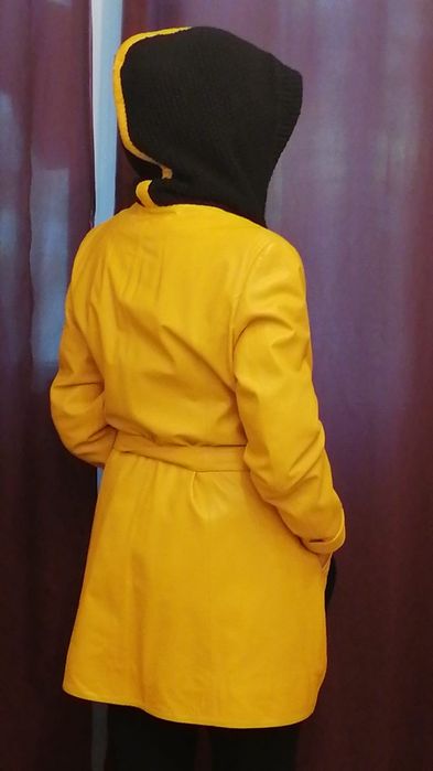 Geaca piele deosebita