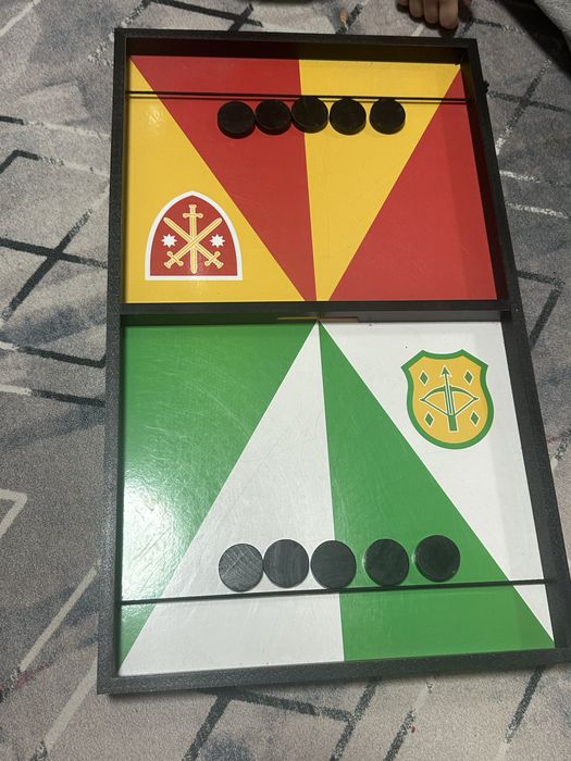Настольная игра, слинг батл