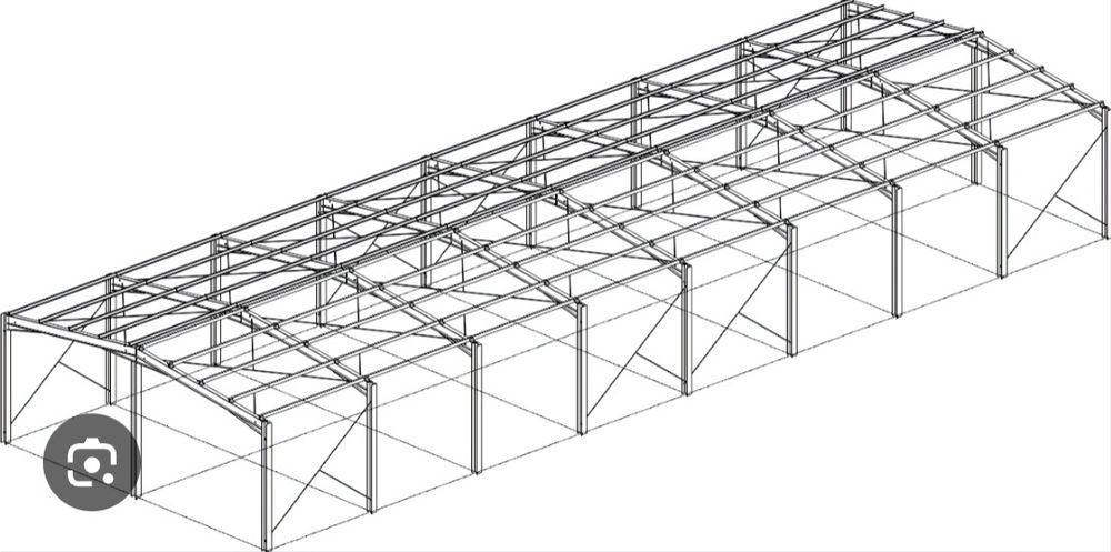 OCAZIE structura 200mp la 3800 de euro fără montaj