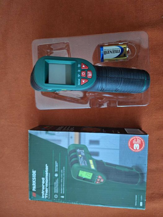 Termometru digital cu laser  si infraroșu model PTI 380 B1 Parkside