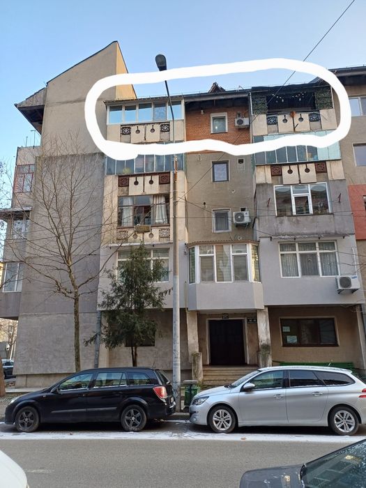 Apartament cu 2 camere,cu centrala pe gaz