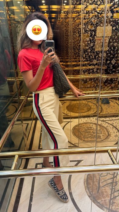 Брюки Gucci женские