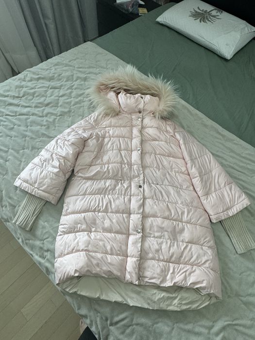 зимний пуховик оверсайз