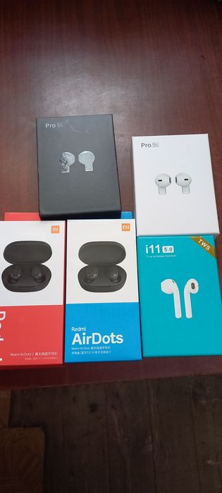 Наушники новые разные