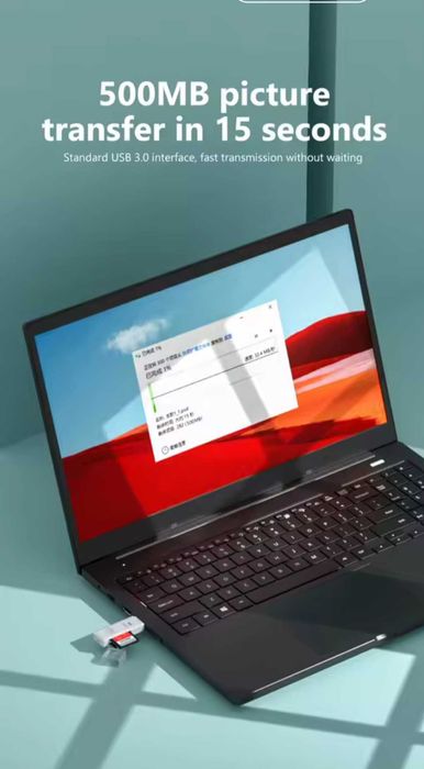 USB 3.0 Card Reader 2 In 1