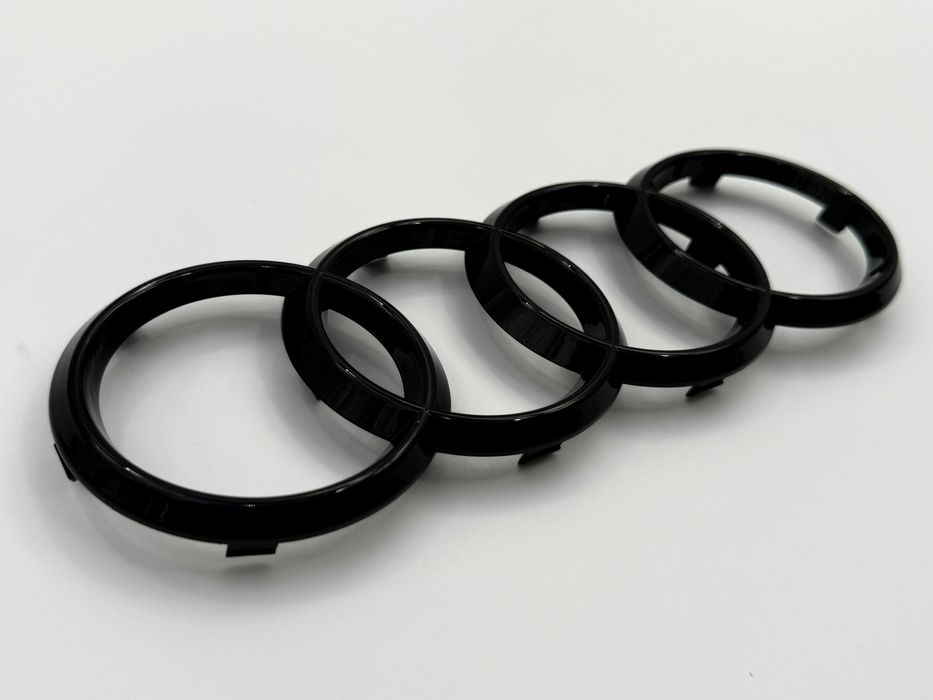 Emblema Compatibila AUDI Grila 249 mm Negru