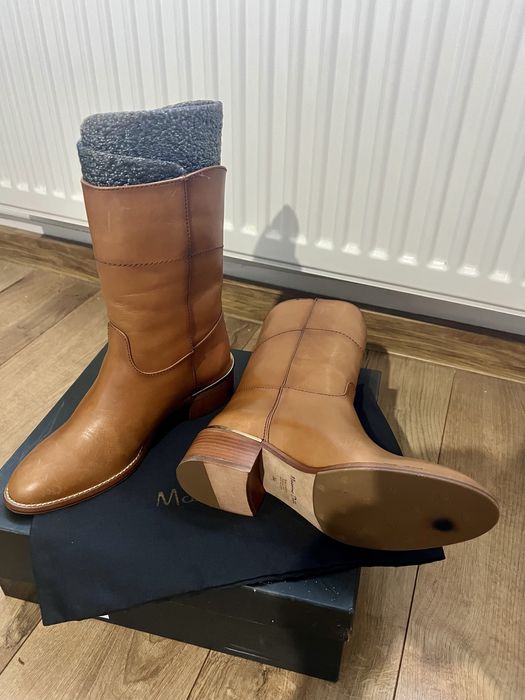 Cizme Piele Massimo Dutti