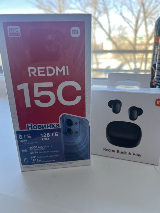 Продам  Редми 15с новый