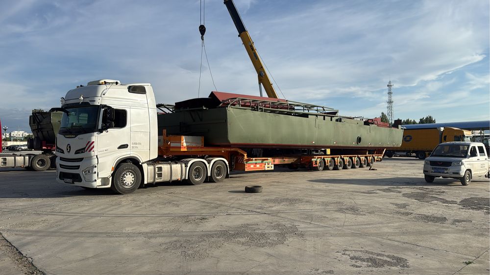 Услуги трала, не габарит до 60 тон